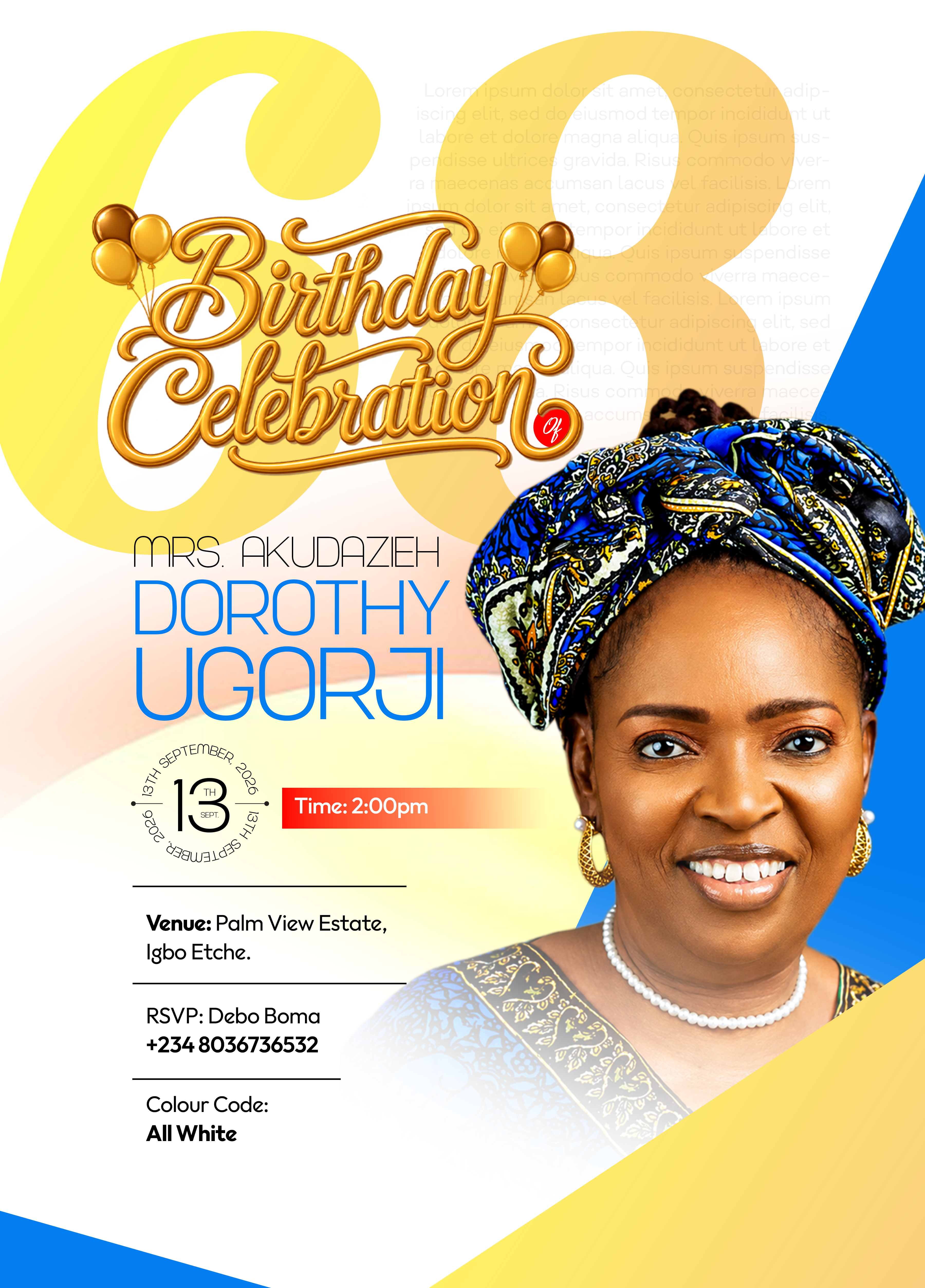 Birthday Flyer Design Collection | Creative Birthday Designs